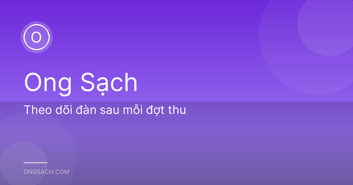 Theo dõi đàn sau mỗi đợt thu
